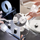 Silikonski dvostranski lepilni trak NanoStick | 5 zvitkov x 3m